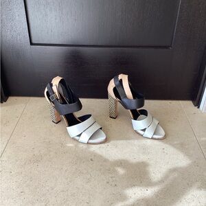 Rachael Roy High Heel Open Toe.  Size 9.  Good Condition.